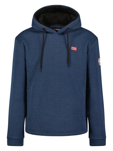Geographical Norway Bluza polarowa w kolorze granatowym