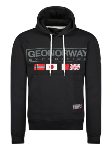 Geographical Norway Hoodie zwart