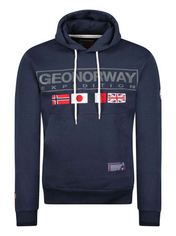 Geographical Norway Bluza w kolorze granatowym