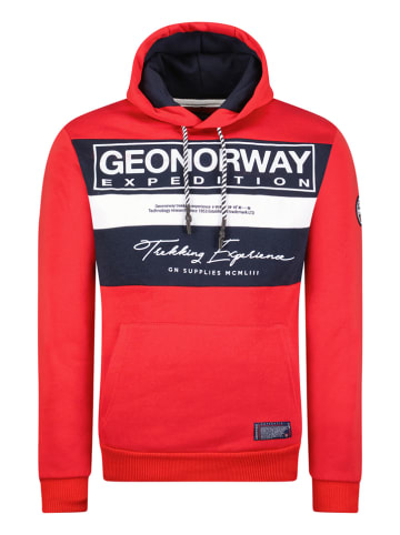 Geographical Norway Bluza w kolorze czerwonym