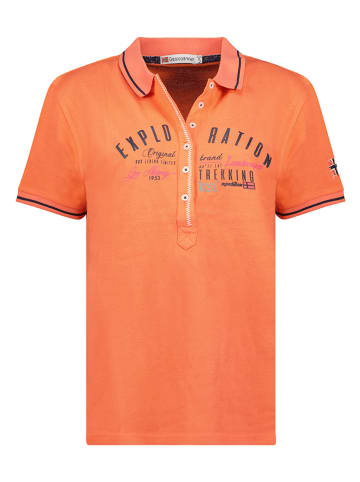 Geographical Norway Poloshirt in Orange
