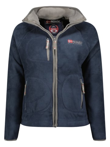 Geographical Norway Fleece vest "Trekking" donkerblauw