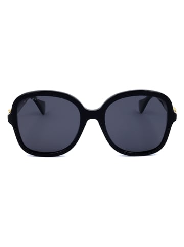 Gucci Damskie okulary przeciwsłoneczne w kolorze czarnym