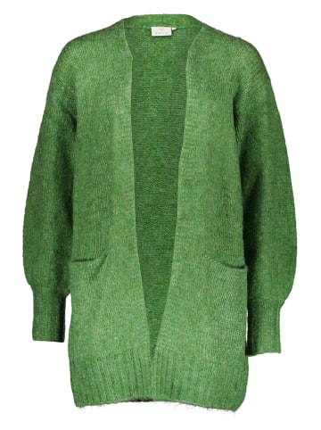 Kaffe Cardigan in Grün