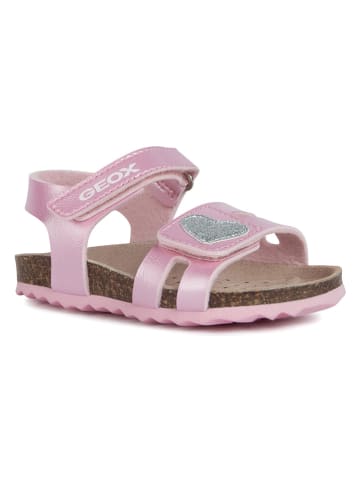 Geox Sandalen "Chalki" in Rosa