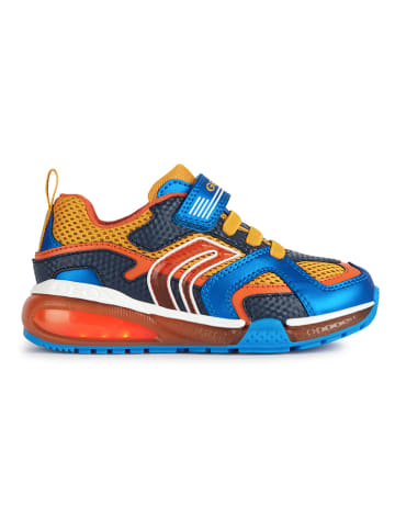 Geox Sneakers "Bayonyc" blauw/oranje