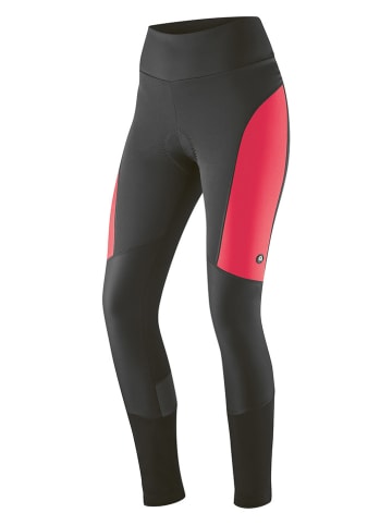 Gonso Softshellowe spodnie kolarskie "Tartu2" w kolorze czarno-różowym