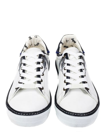 Goby Leren sneakers wit/meerkleurig