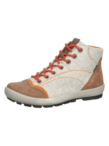 Legero Leder-Sneakers "Tanaro" in Grau/ Hellbraun