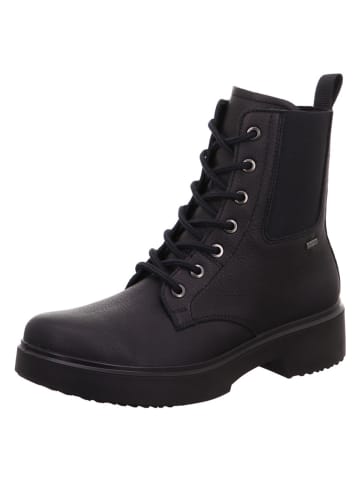 Legero Leder-Boots "Angel" in Schwarz