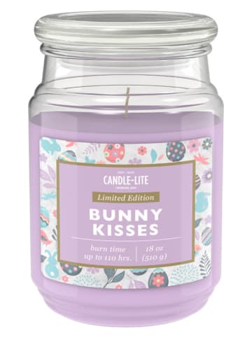 CANDLE-LITE Geurkaars "Bunny Kisses" paars - 510g