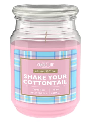 CANDLE-LITE Duftkerze "Shake Your Cottontail" in Rosa - 510 g