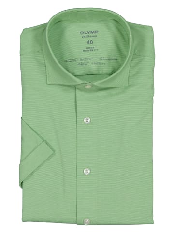 OLYMP Koszula - Modern fit - w kolorze zielonym