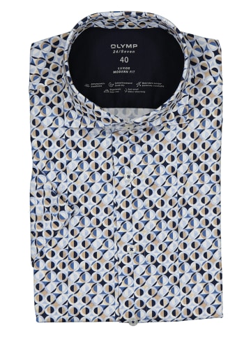 OLYMP Koszula - Modern fit - w kolorze błękitnym