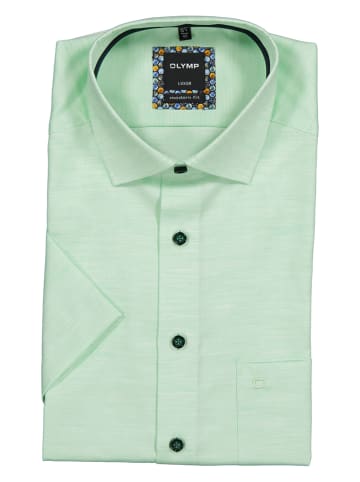 OLYMP Koszula - Modern fit - w kolorze jasnozielonym