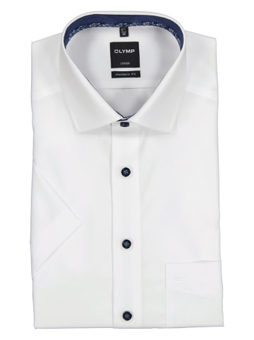 OLYMP Koszula - Modern fit - w kolorze białym