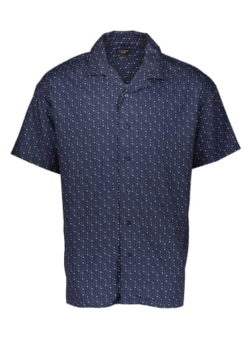 OLYMP Blouse "No 6 six" - super slim fit - donkerblauw