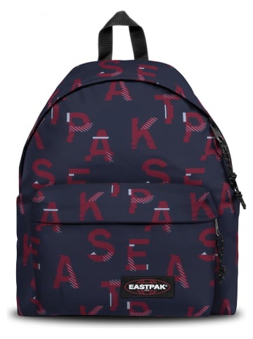 Eastpak Rucksack "Padded par'k" in Dunkelblau/ Bordeaux - (B)30 x (H)40 x (T)18 cm