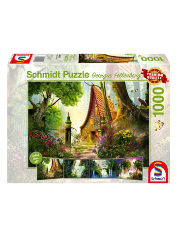 Schmidt Spiele 1.000tlg. Puzzle "Haus auf der Lichtung" - ab 12 Jahren