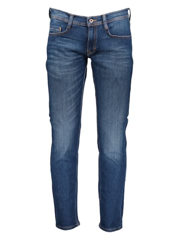 Mustang Spijkerbroek "Oregon" - tapered fit - donkerblauw