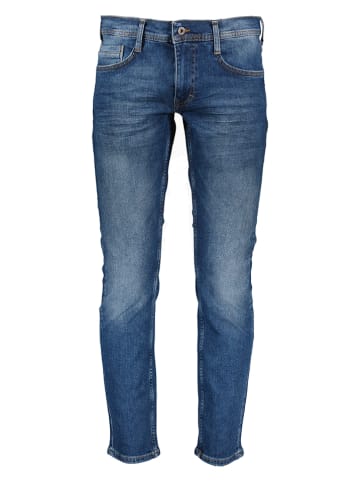 Mustang Spijkerbroek "Oregon" - tapered fit - blauw