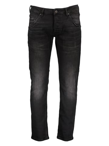 Mustang Spijkerbroek "Michigan" - tapered fit - zwart
