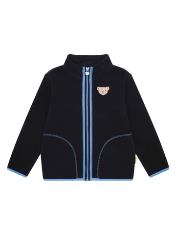 Steiff Fleece vest zwart