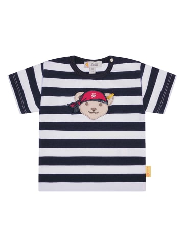 Steiff Shirt wit/zwart