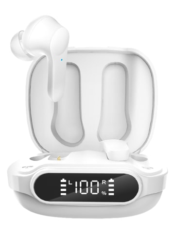 SmartCase In-Ear-Kopfhörer in Weiß