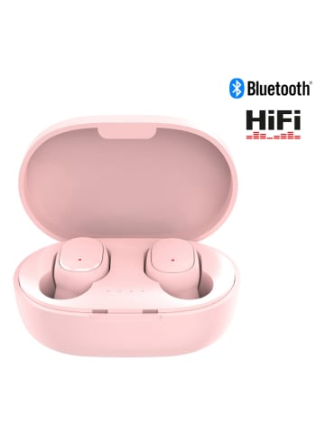 SmartCase Słuchawki douszne w kolorze jasnoróżowym