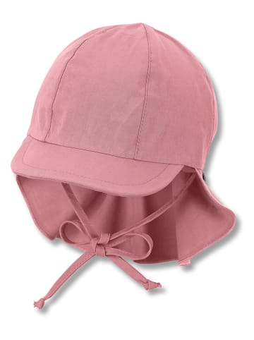 Sterntaler Schirmmütze mit Nackenschutz in Rosa