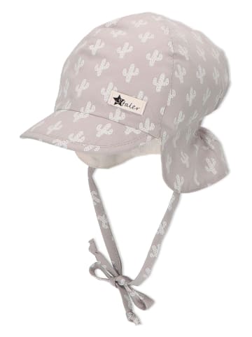 Sterntaler Schirmmütze mit Nackenschutz in Beige