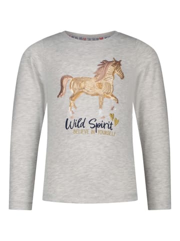 Salt and Pepper Longsleeve in Grau