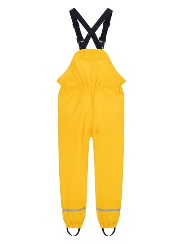 Schmuddelwedda Spodnie przeciwdeszczowe w kolorze żółtym