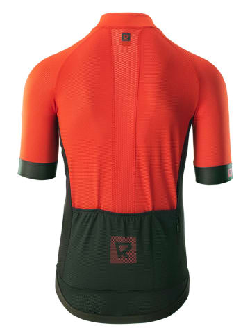 Radvik Functioneel shirt kaki/oranje