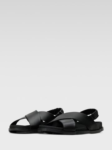 Lasocki Leren sandalen zwart