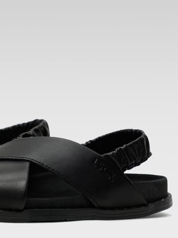 Lasocki Leder-Sandalen in Schwarz