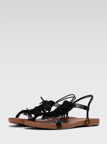 Lasocki Leren sandalen zwart