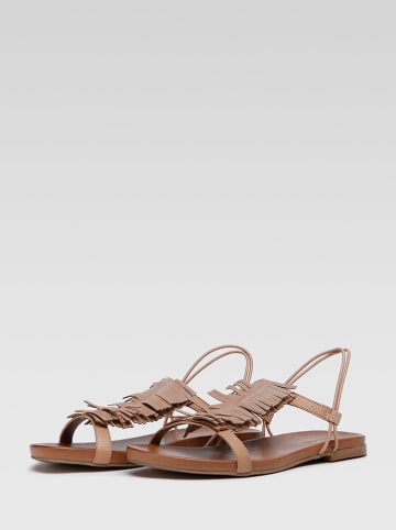 Lasocki Leren sandalen beige