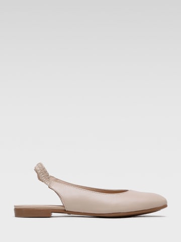 Lasocki Leder-Sandalen in Beige