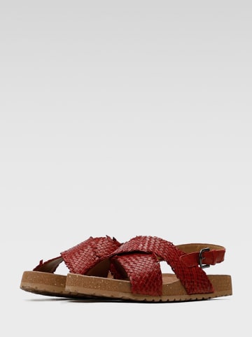 Lasocki Leren sandalen rood