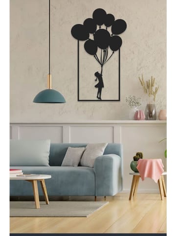 Magenta Home Dekoracja ścienna w kolorze czarnym - (S)40 x (W)70 cm