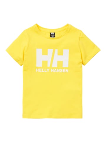 Helly Hansen Koszulka "Logo" w kolorze żółtym