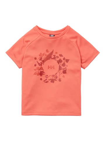Helly Hansen Koszulka funkcyjna "Marka" w kolorze koralowym