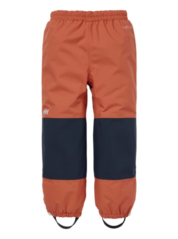 Helly Hansen Spodnie przeciwdzeszczowe "Shelter" w kolorze pomarańczowym