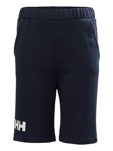 Helly Hansen Sweatshort "Logo" donkerblauw