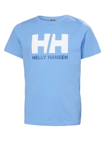 Helly Hansen Shirt "Logo" lichtblauw