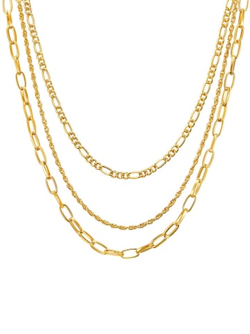 Tassioni Vergold. Halskette - (L)53 cm