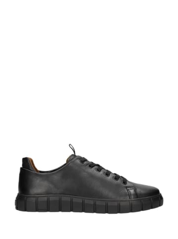 Wojas Leren sneakers zwart