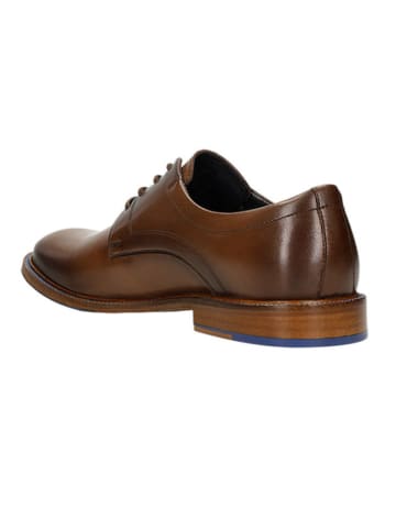 Wojas Leder-Schnürschuhe in Braun